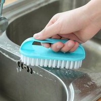 Brosse de lavage manuelle en plastique pour la lessive, le nettoyage des vêtements et des sols, vente en gros
