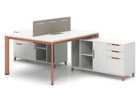 Banc de bureau moderne en métal, tables basses et tables à manger avec revêtement en poudre pour hôtels et bureaux à domicile