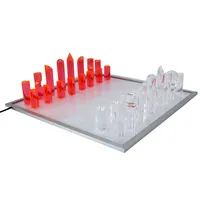 Chess - Tabuleiro de Xadrez Iluminado - Alalux - Jogo de Dominó