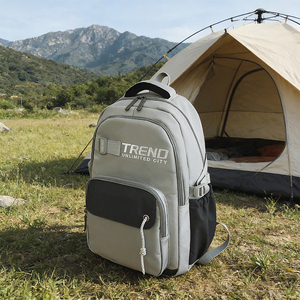 <span class=keywords><strong>Mochila</strong></span> Impermeable de Gran Capacidad, Bolsa de Viaje Moderna, <span class=keywords><strong>Mochila</strong></span> Multifuncional para Portátil Unisex con Tela de Nailon Resistente - Product Image 3