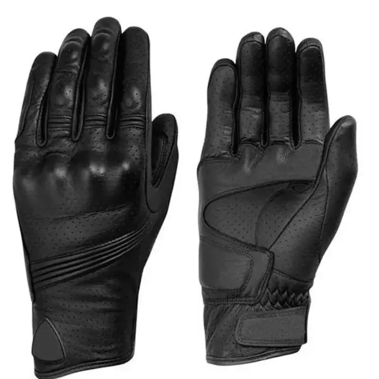 Wildmx guanti corti da corsa estivi/invernali guanti da corsa superiori moto moto bici ciclismo pelle impermeabile inverno personalizzato