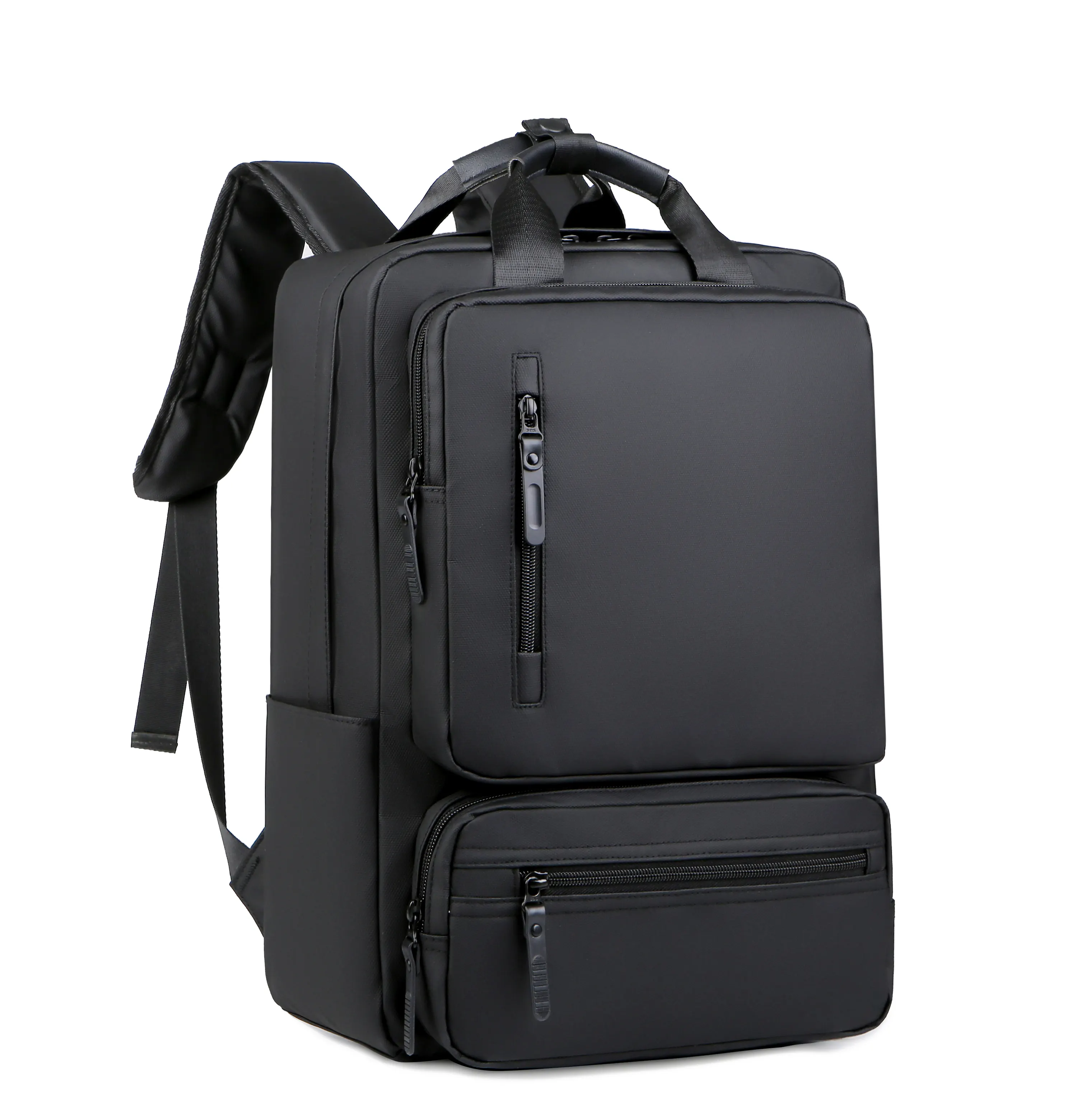 Durable Simple Travel large capacity 15.6 inch business computer bag custom logo men waterproof laptop backpack