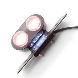 Feu arrière de moto, feu stop double rond pour moto, feu arrière LED modifié pour tricycle électrique, accessoires pour motos - Product Image 4