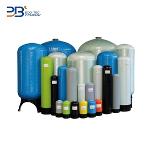 Filtro de Agua con Tanque de FRP 1054 de 125/150 psi, Color Azul/Negro, Personalizado OEM, con Accesorios para Sistema de Filtración de Agua Industrial - Product Image 6