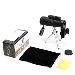 Monocular 12X50 con Prisma Bak4, Revestimiento FMC, Compatible con Cámara de Teléfono Móvil, Visión Nocturna HD <span class=keywords><strong>para</strong></span> Exteriores, Mini <span class=keywords><strong>Binoculares</strong></span> - Product Image 4
