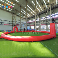 Winsun - Barrera Inflable Comercial para Juegos, Pared de Seguridad para Pistas de Go Karts, Castillo, Excelente para Actividades al Aire Libre, Material de PVC