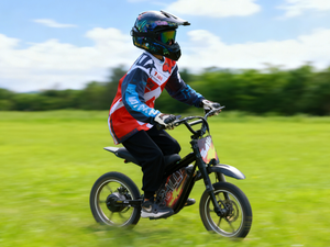 Dirt Bike for Kids 16 Inch 36V 250W Waterproof Battery Mountain Terrain Suitable 8-12 Years <b>Old</b> - Product Image 4