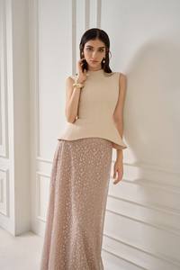 High Fashion Luxury Women's <b>Long</b> <b>Skirts</b> BORRA AURORA LACE <b>LONG</b> <b>SKIRT</b> Aurora Lace High-Waisted <b>Long</b> <b>Skirts</b> Women from Vietnam - Product Image 4