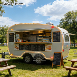 Camión de Comida con Asador Giratorio Único, Remolque Móvil Personalizado para Asar Pollo - Product Image 3