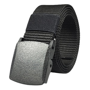 Cinturón táctico de nailon para exteriores para hombre, hebilla deportiva de lona PP, stock de estudiantes no metálicos, piezas y accesorios especiales para bolsas - Product Image 2