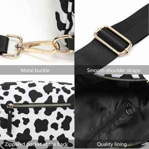 Bolso Bandolera de Nailon con Estampado de Leopardo, Moderno, Sublimado, Multifuncional, Espacioso, para Mujer - Product Image 2