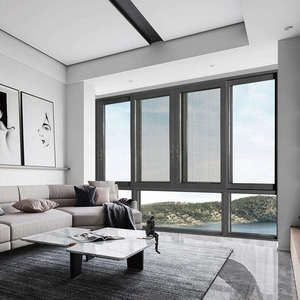 <span class=keywords><strong>Finestre</strong></span> Scorrevoli Yuantai in <span class=keywords><strong>PVC</strong></span>/UPVC con Doppio Vetro Temperato e Design a Griglia, Economiche per la Casa - Product Image 3