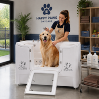 Baignoire acrylique pour chien Dpbathe Spa avec jets d'hydro-massage pour la relaxation