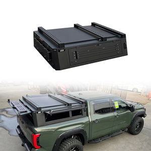 4X4 Auto Tundra Accesorios Aleación de aluminio Cama Sistema de estante Hard Top Pick Up Truck Canopy <span class=keywords><strong>para</strong></span> Toyota - Product Image 4