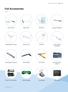 Laser Chirurgico Berylas 1470nm 12W Alimentato Elettricamente Certificato CE ISO Classe III per Proctologia Emorroidi Diode Laser per Fistole e Fissure - Product Image 6