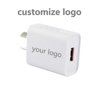 Adaptateur de voyage USB 18W QC3.0 à charge rapide, 5V3A, prise USB AU EU US UK, chargeur rapide pour téléphone portable