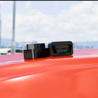 Localizador GPS 4G Multifunción para Vehículos, Fácil Instalación, Posicionamiento en Tiempo Real, Conexión OBD, Plug and Play, Mapa Mundial Android Auto para Todos