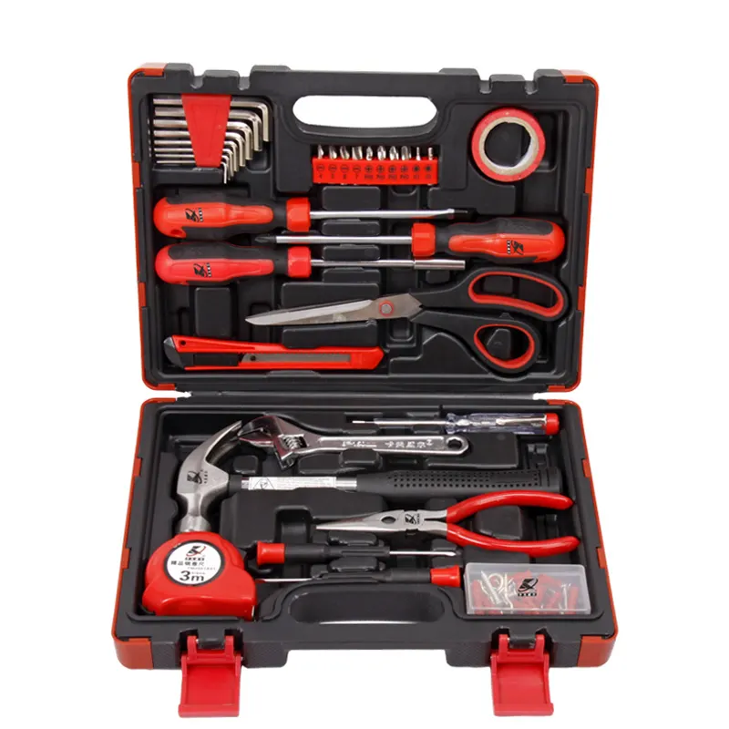 KAFUWELL 32pcs Household Tool Kit Mini Set Multi-function Home Repair DIY Tools Other Box Set Mechanic Garage Hand Tools