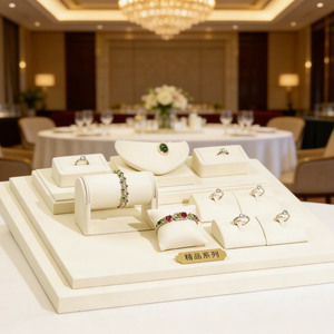 Set de Exhibición de Joyería de Lujo ODM, Accesorios Personalizados para Exhibición en Tiendas, Contenedor de Joyería de Alta Gama - Product Image 6