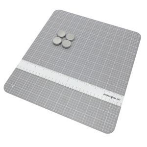 28062 12x13.5" <strong>Mini</strong> Craft Double-sided Cutting Mat Magnetic Board with Ruler and 4 Magnets - Product Image 1