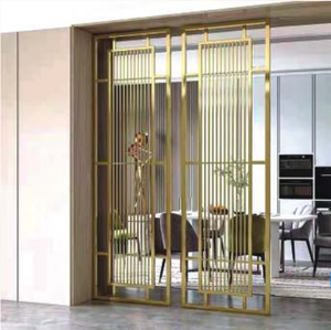 Waterproof Stainless Steel Decorative <b>Screen</b> Metal Partition <b>Divider</b> for Garden Balcony Living Room - Product Image 1