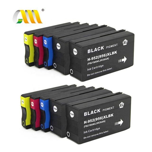 For hp 952xl Combo Pack Ink Cartridge 952XL 956XL Ink Cartridge for hp 7720 Printer 952 956 952xl 956xl Compatible Ink Cartridge