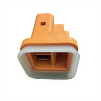 Boîtier en plastique pour connecteur HV, moulage par injection liquide, insert LSR blanc de marque WSR personnalisé