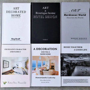 <span class=keywords><strong>Arredamento</strong></span> per la casa in stile minimalista nordico libri decorativi inglesi libri di riviste reali - Product Image 2