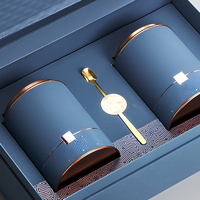 Boîte cadeau rigide en papier fait main sur mesure avec couvercle rabattable pour coffrets cadeaux de tasses, avec insert sur mesure et impression de logo