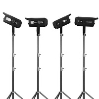 Kit d'éclairage vidéo bicolore 300W éclairage de photographie continu Bowens Mount Softbox avec support pour l'enregistrement vidéo