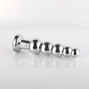 Dildo <span class=keywords><strong>anal</strong></span> en métal, bouchon <span class=keywords><strong>anal</strong></span>, perles de traction anale, dilatateur, masseur de prostate masculin, jouets sexuels pour adultes - Product Image 4