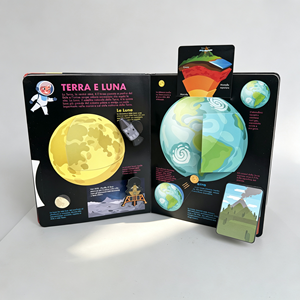 <span class=keywords><strong>Meilleures</strong></span> ventes : Livres 3D interactifs personnalisés en matériaux recyclés pour la maternelle et les tout-petits, découpés à la forme, avec rabats et couleurs personnalisables - Product Image 1