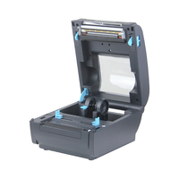 Imprimante d'étiquettes thermiques haute vitesse 100mm économique bureau Wifi USB + imprimante de reçus thermiques à dents bleues pour magasin de vêtements