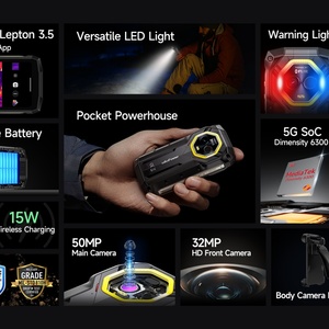 Ulefone Armor Mini 20T Pro 5G Rugged Smartphone 4.7 Inch Screen FLIR Thermal <b>Camera</b> 6200mAh 8+256GB Android 14 Pocket Mini Phone - Product Image 2