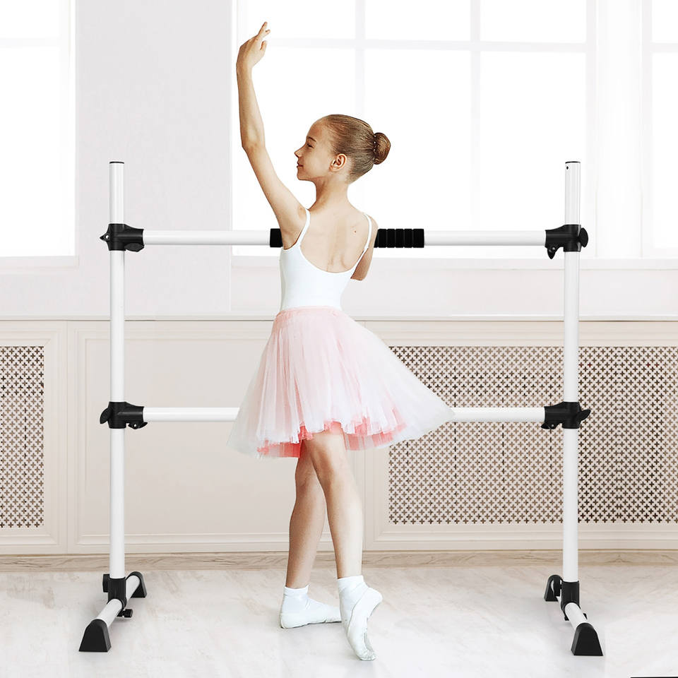 Factory Price Height Adjustable Iron Ballet Barre Free Standing Dance ...
