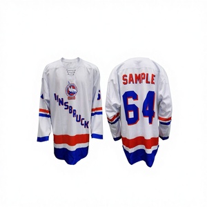 Neue Eishockey-Bekleidung Artemi Panarin Mika Zibanejad Igor Shesterkin Chris Kreider Kane Rempe 100% Polyester Gestreift OEM-Service - Product Image 1