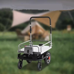 <span class=keywords><strong>Robot</strong></span> chariot <span class=keywords><strong>de</strong></span> suivi automatique <span class=keywords><strong>de</strong></span> personne, robuste, 100 kg, à quatre roues, pour transport <span class=keywords><strong>de</strong></span> marchandises - Product Image 3