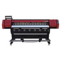 Impresora de inyección de tinta Eco solvente de gran formato XP600 de un solo cabezal de 1800/precios