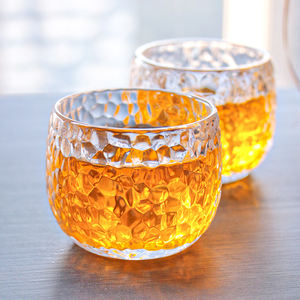 Vente en gros de <span class=keywords><strong>petite</strong></span> tasse en verre d'eau potable <span class=keywords><strong>réutilisable</strong></span> pour la maison de restaurant moderne cristal clair mini tasse à thé en verre - Product Image 2