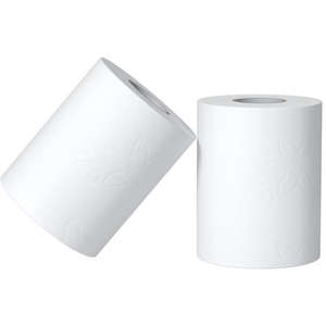 Papier toilette de haute qualité, petite taille, échantillon gratuit, 5 plis/180g, rouleaux en vrac, blanc, doux, en pâte de bois vierge, pour la maison, l'hôtel - Product Image 5