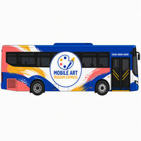 Film de protection imperméable pour véhicule extérieur, imprimé sur mesure, motif continu, pour la protection des panneaux latéraux des autocars et des bus de transport