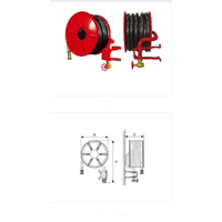 Tuyau d'incendie en PVC flexible robuste de spécification standard pour une utilisation en milieu communautaire, conception portable