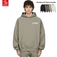 Sudadera con Capucha Extra Grande de Lujo para Hombre SK 380G, Tejido Grueso de Felpa Francesa, Unisex, Ropa Urbana de Invierno, Logotipo Personalizado y Estampado Hip Hop