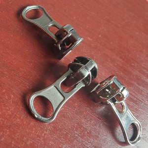 3 #5 #8 # dây kéo đầu nhựa kim loại nylon với khóa kéo kéo xuống miếng đệm hạnh nhân nửa vòng miếng đệm dây kéo <span class=keywords><strong>puller</strong></span> - Product Image 4