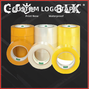 Cinta Adhesiva Transparente de Polipropileno (BOPP) para Sellado de Cajas, Personalizada con Logotipo, Impresa por una Cara, Resistente al Agua - Product Image 2