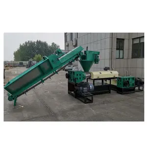 Waste Plastic Pp Pe Film Washing Recycling Granulator Line