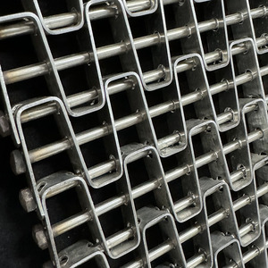 Lebensmittel Bäckerei Metall Edelstahl Waben stahl Mesh Förderband Ketten gürtel - Product Image 5