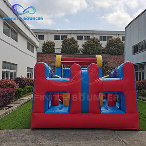 Parcours d'obstacles gonflable en PVC pour jeux <span class=keywords><strong>de</strong></span> plein air, parcours d'obstacles gonflable compétitif, parcours d'obstacles gonflable <span class=keywords><strong>pastel</strong></span>, long - Product Image 5