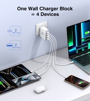 Chargeur mural USB rapide HNT GaN 120W EU, directement de l'usine, pour téléphone portable, ordinateur portable, ordinateur de bureau, Macbook, chargeur Type C