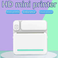 Imprimante thermique de poche portable mini sans encre pour photos et étiquettes, vente chaude, imprimante sans fil Bluetooth, en stock